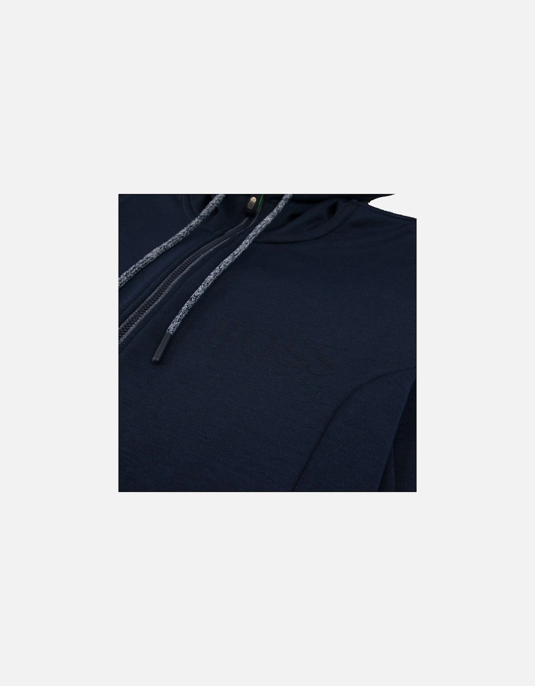 Saggy Hoody Navy Blue/Marl Grey
