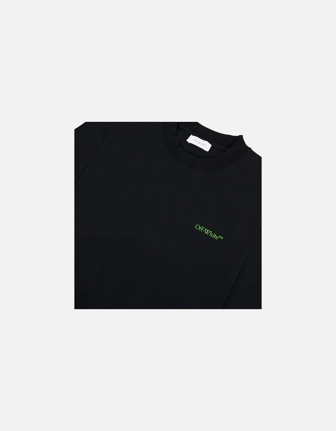 Off White Moon Cam Arrow Skate S/s T Shirt Black/green