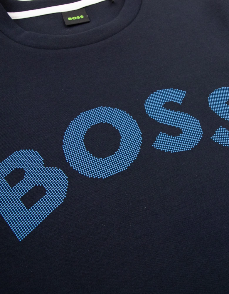 Salbo Iconic Crew Neck Sweat Navy 402