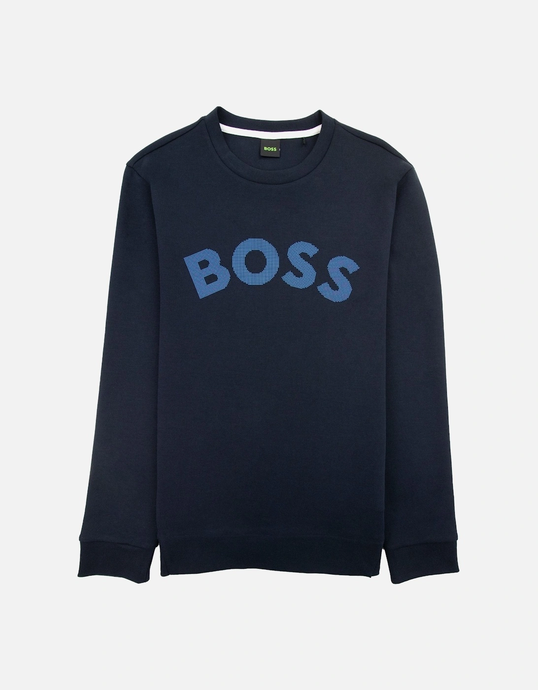 Salbo Iconic Crew Neck Sweat Navy 402, 6 of 5