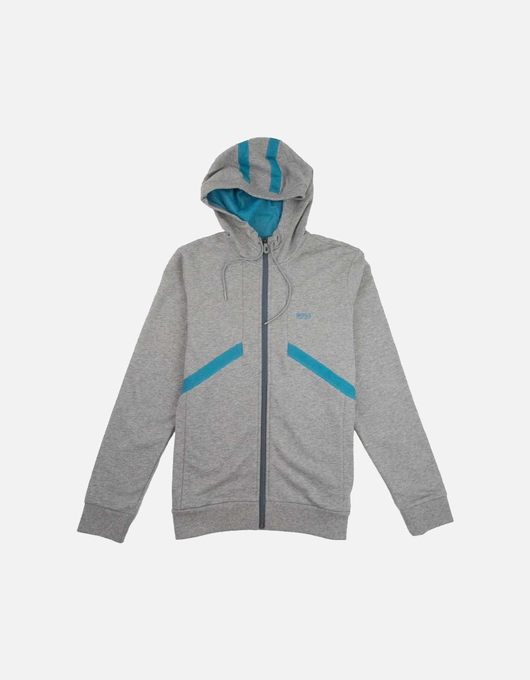 Saggy 1 Mesh Hoodie Grey/Teal, 3 of 2