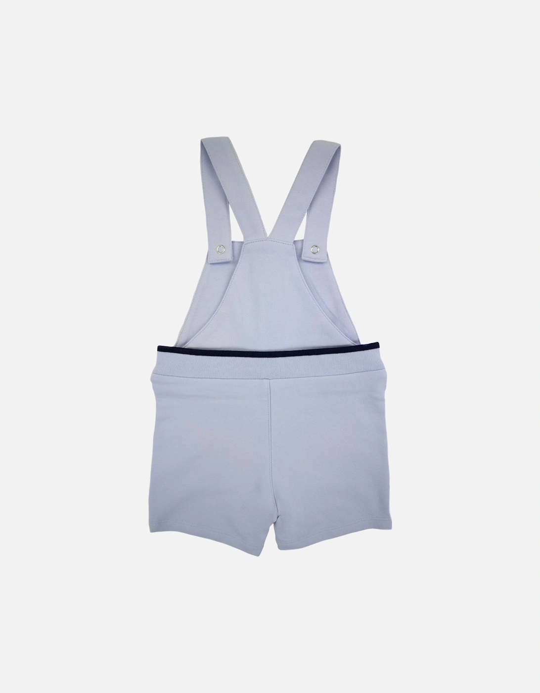 Kids Baby Logo Dungarees Pale Blue 771