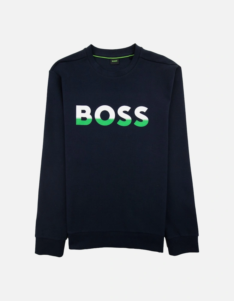 Salbo 1 Logo Sweatshirt Navy 402