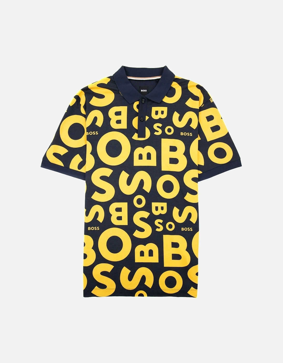 Parlay 156 All Over Logo Polo Dark Navy 404, 4 of 3