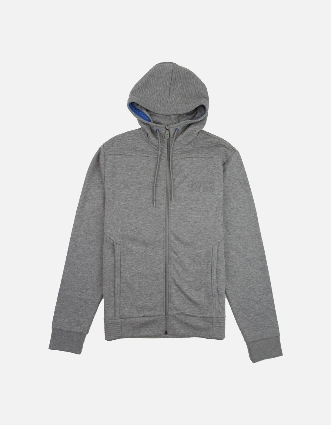 Saggy Embossed Logo Hoodie Grey, 3 of 2