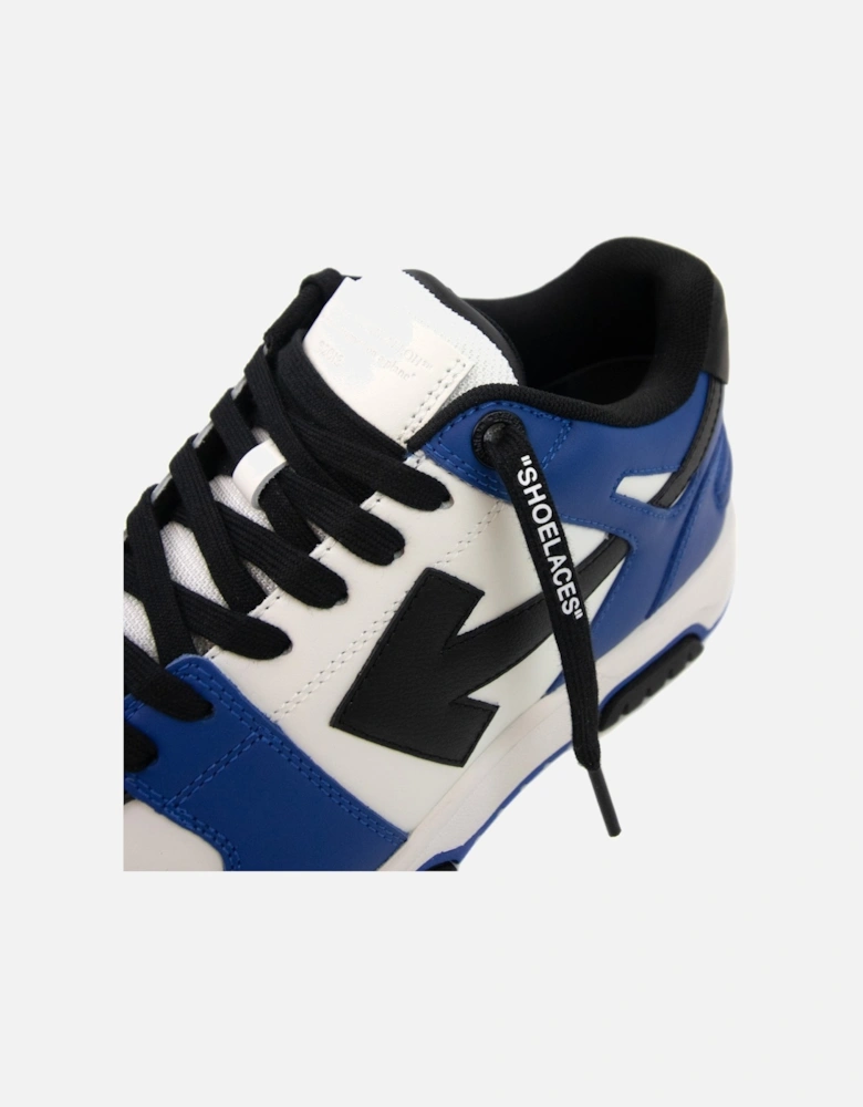 Off White Out Of Office Calf Leather Sneaker Blue/black