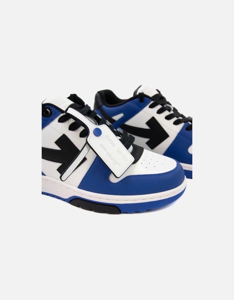 Off White Out Of Office Calf Leather Sneaker Blue/black