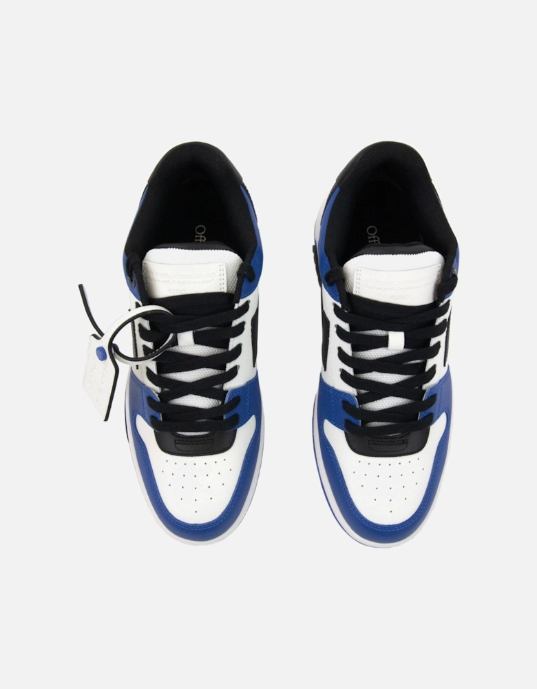 Off White Out Of Office Calf Leather Sneaker Blue/black