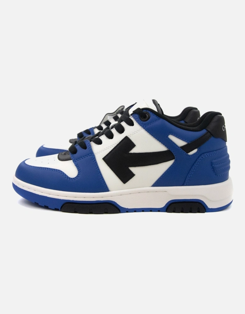 Off White Out Of Office Calf Leather Sneaker Blue/black