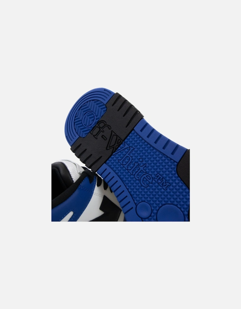 Off White Out Of Office Calf Leather Sneaker Blue/black