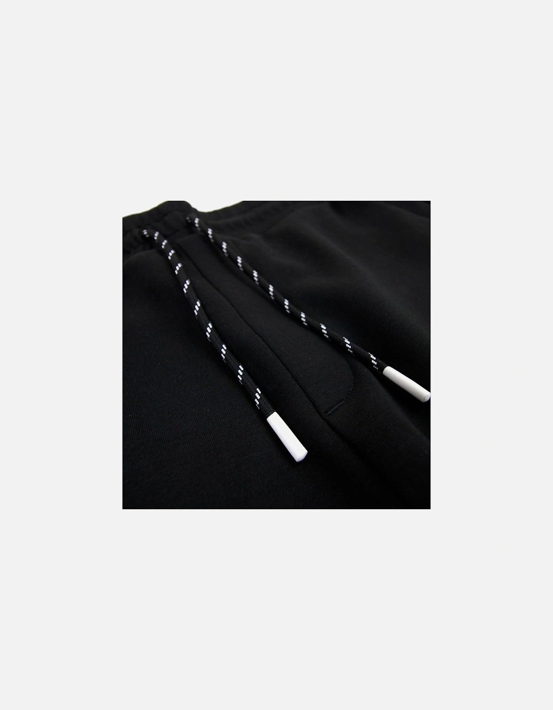 Hadiko 1 Embroidered Logo Pants Black 001