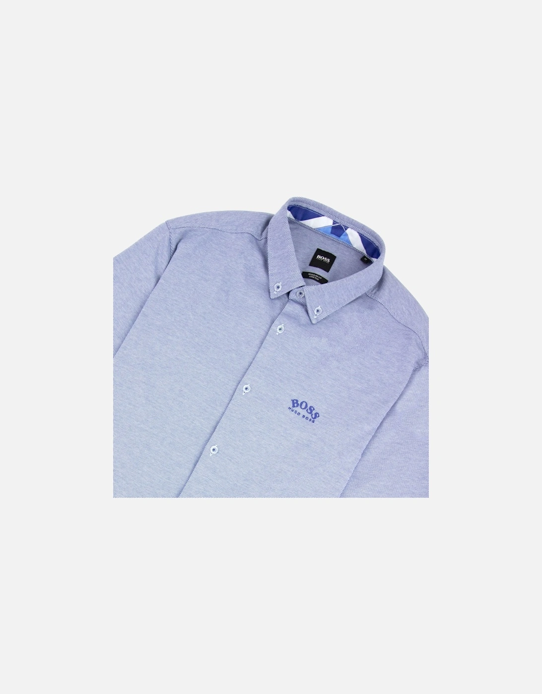 Biadia R Curved Logo S/s Shirt Blue 438