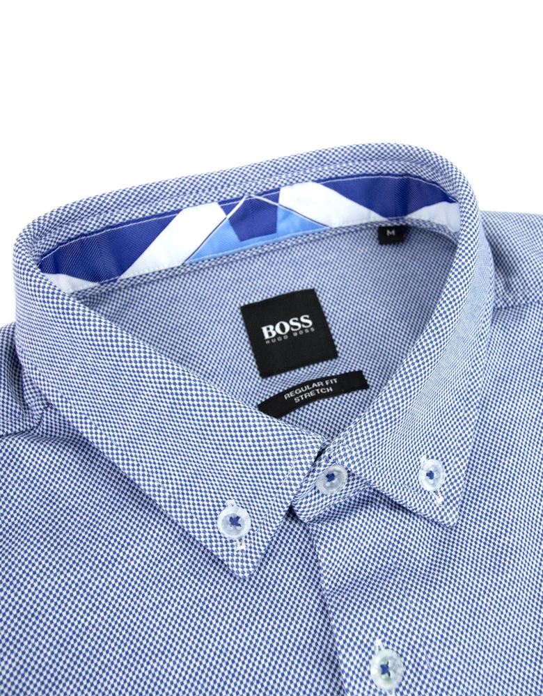 Biadia R Curved Logo S/s Shirt Blue 438