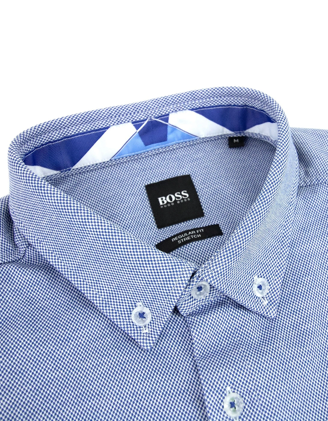 Biadia R Curved Logo S/s Shirt Blue 438