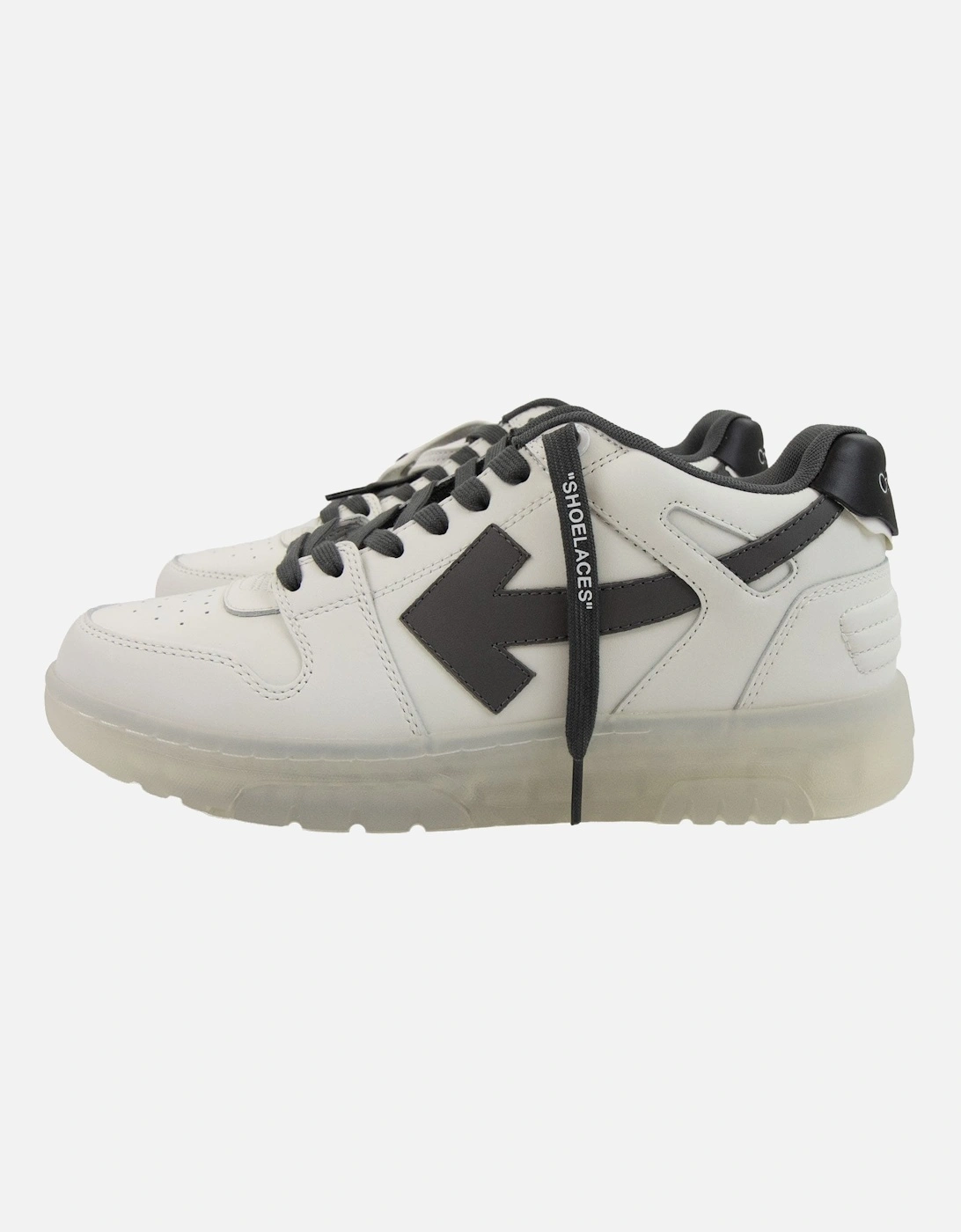 Off White Out Of Office Office Transparent Trainers White/Dark Grey, 7 of 6