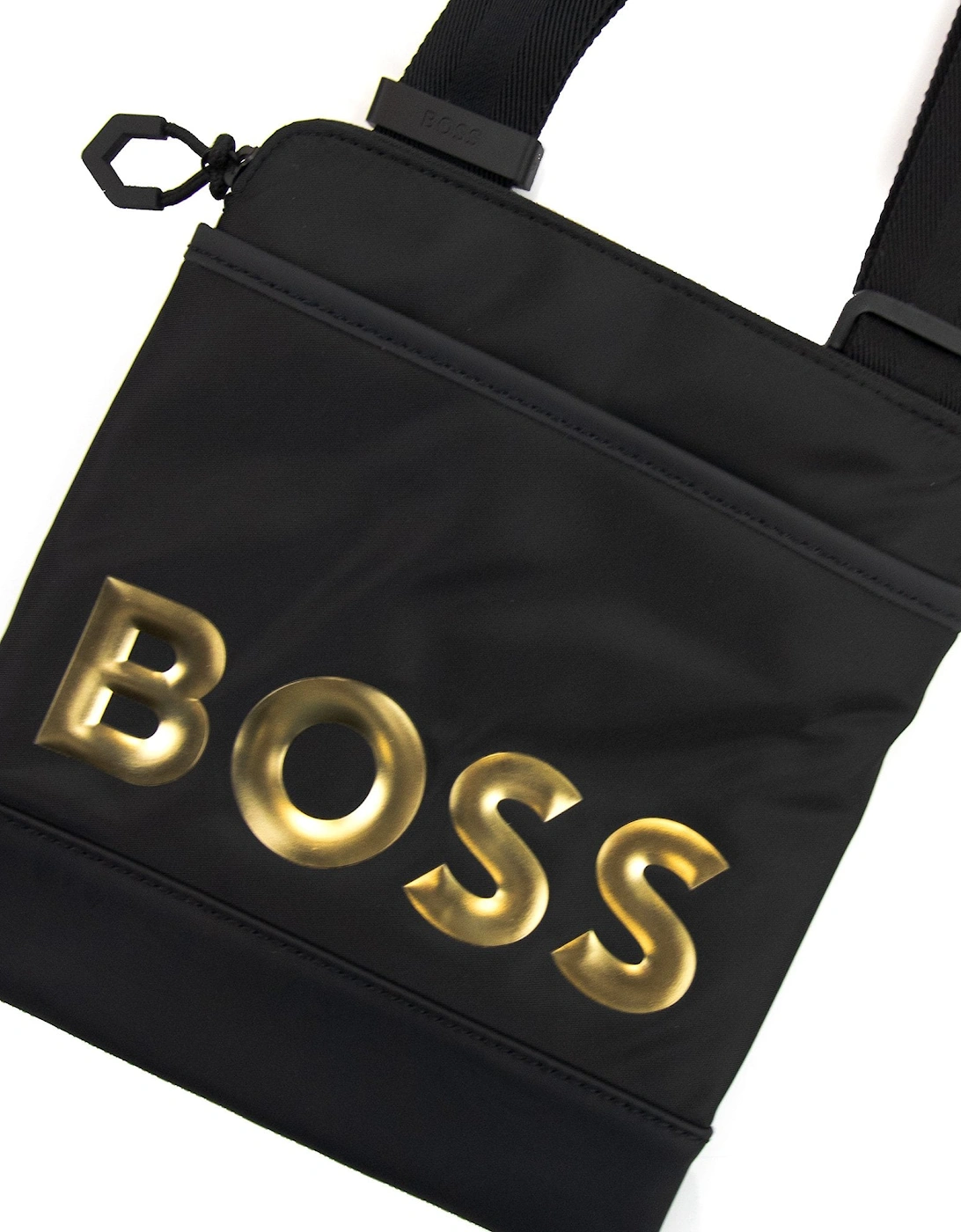 Holiday Mettalic Logo Enveloped Bag Black 001