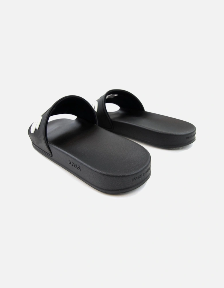 Kirk Raised Contrast Logo Slider Black 001