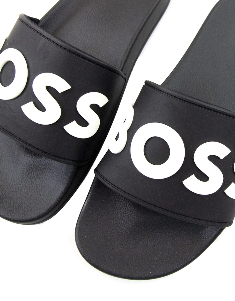 Kirk Raised Contrast Logo Slider Black 001