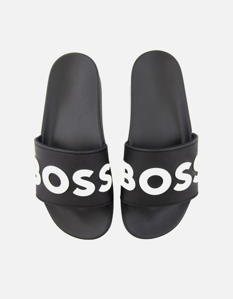 Kirk Raised Contrast Logo Slider Black 001