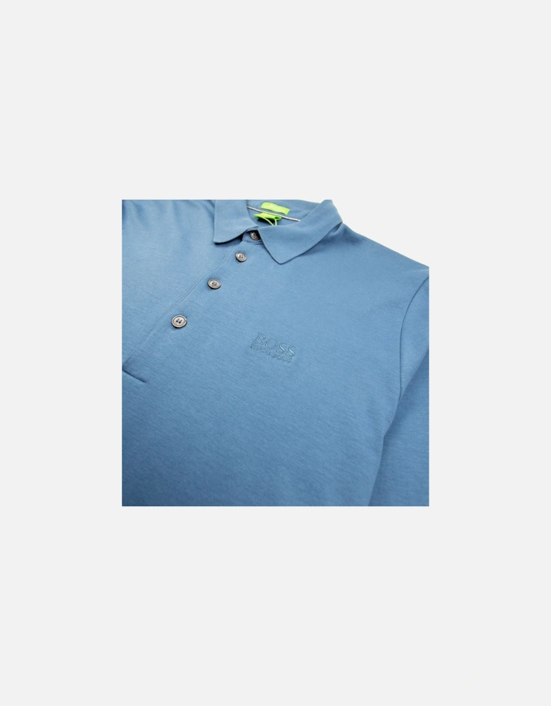 C-Paderna 30 Long Sleeve Polo Sky Blue