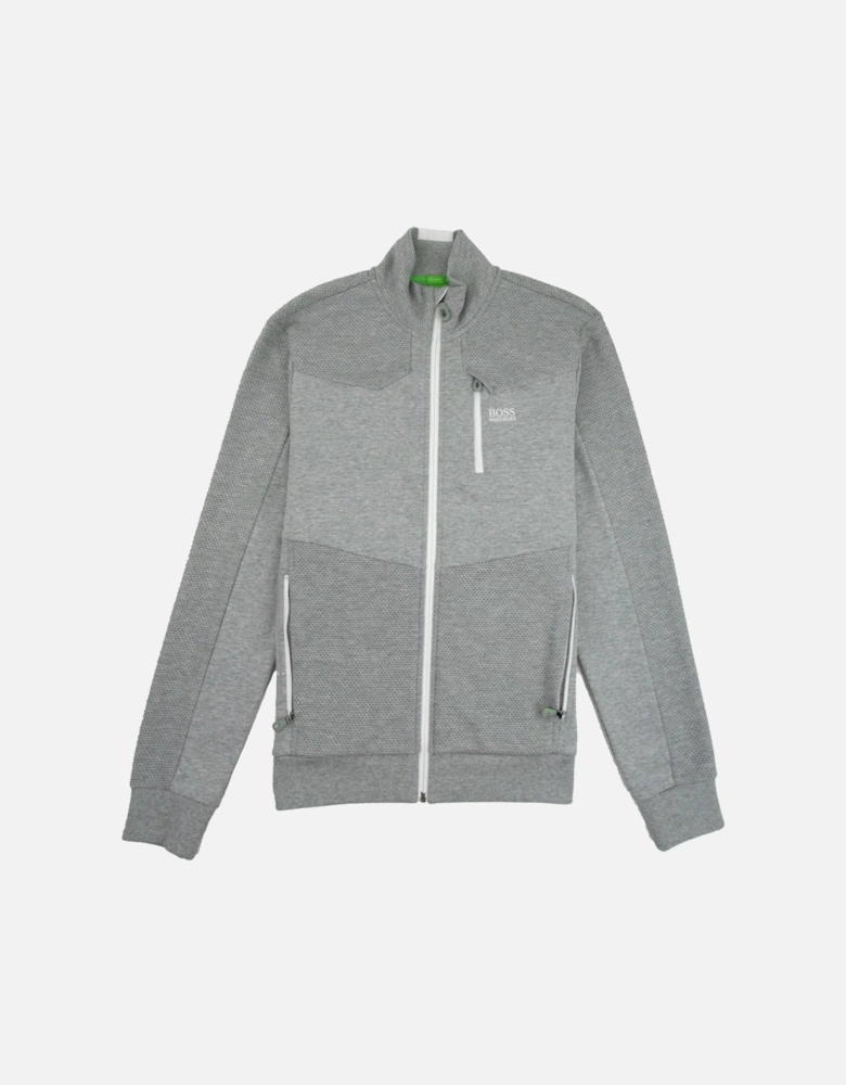 Skavon Funnel Neck Tracksuit Top Grey