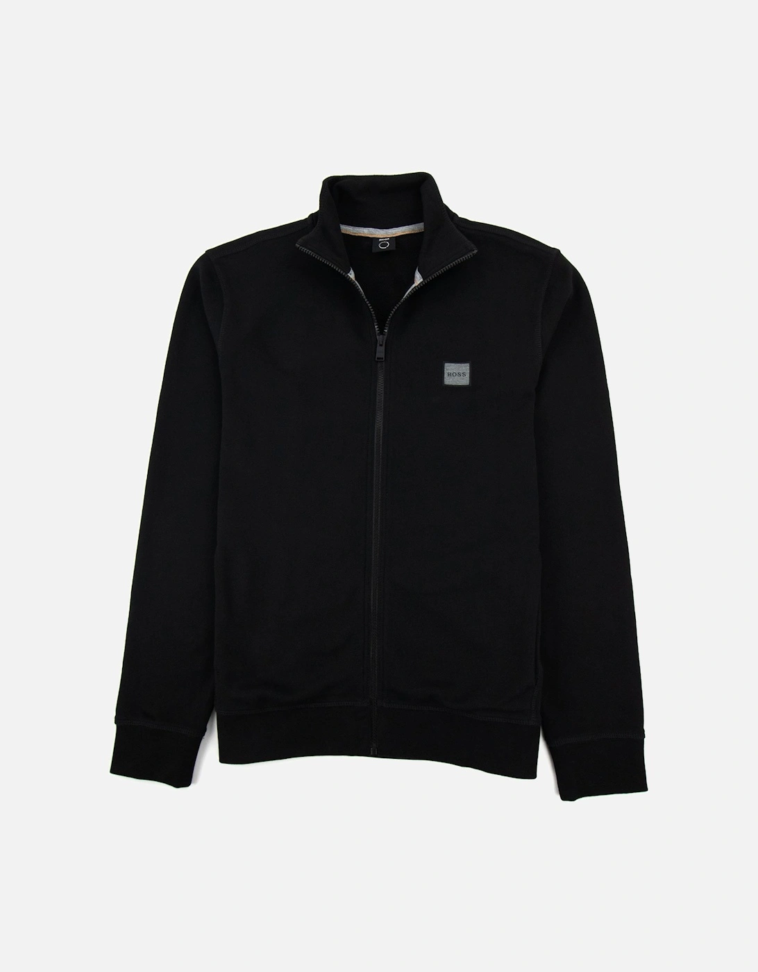 Zestart 1 Patch Logo Funnel Neck Sweat Black 001