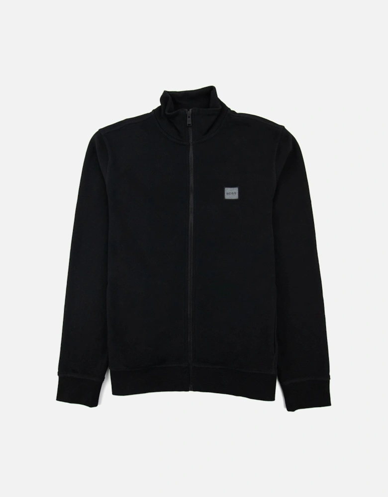 Zestart 1 Patch Logo Funnel Neck Sweat Black 001