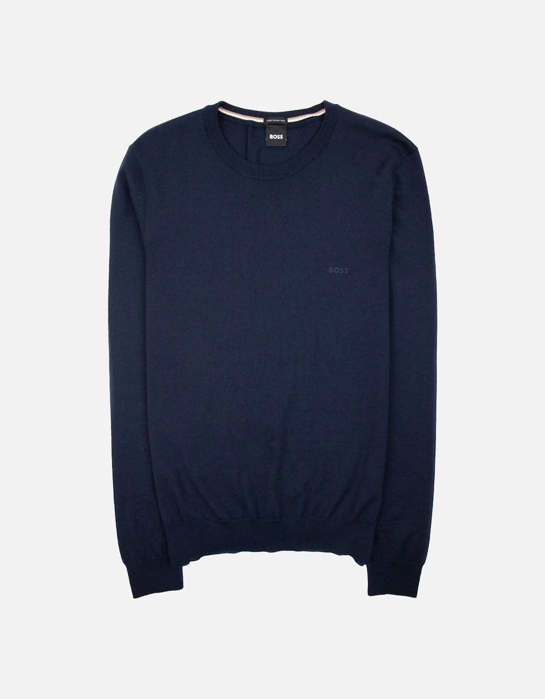 Botto-l Embroidered Logo With Responsible Wool Swe Dark Navy 404, 4 of 3