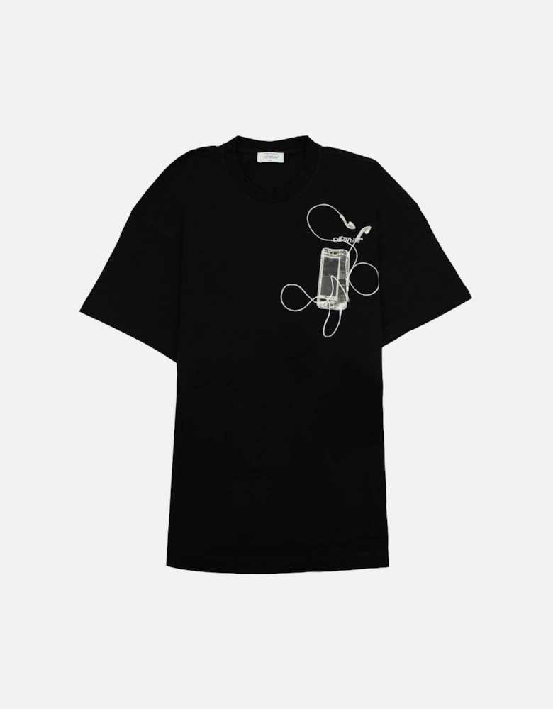 Off White Scan Arr Over S/s T Shirt Black/grey