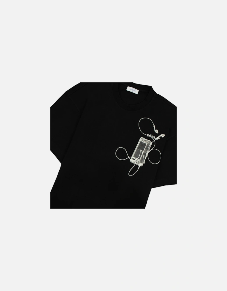 Off White Scan Arr Over S/s T Shirt Black/grey