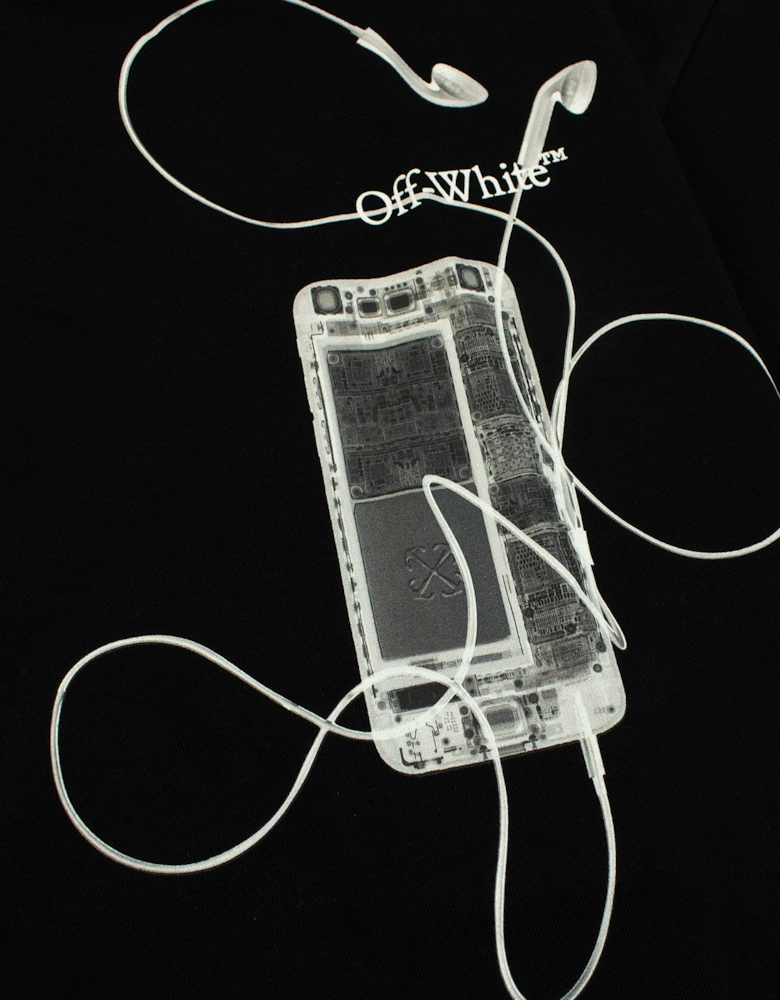 Off White Scan Arr Over S/s T Shirt Black/grey