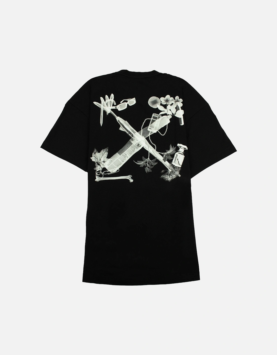Off White Scan Arr Over S/s T Shirt Black/grey