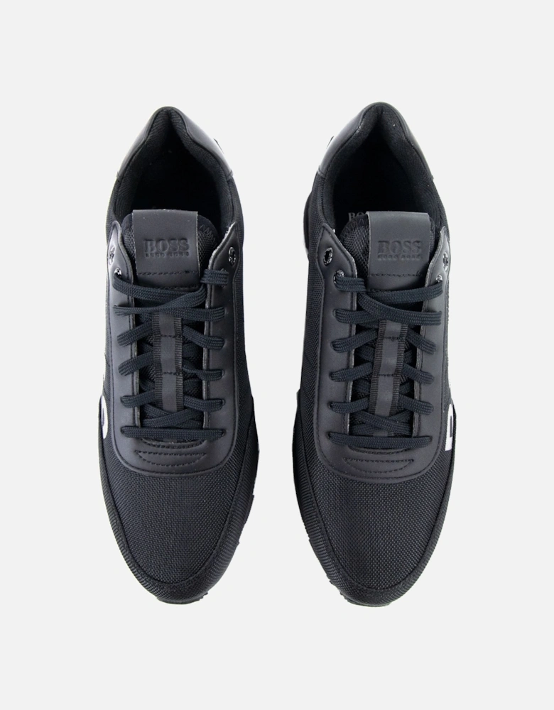 Parkour Logo Trainers Black 001