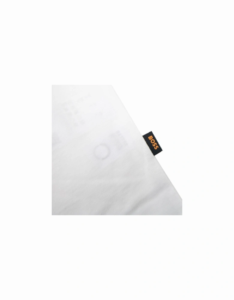 Tee Heavy Boss Seasonal Artwork T Shirt White 101