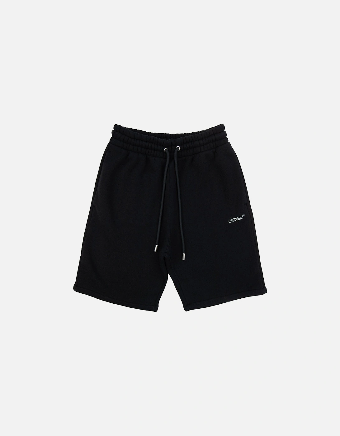 Off White Vibe Arrow Skate Sweatshorts Black/aqua, 7 of 6