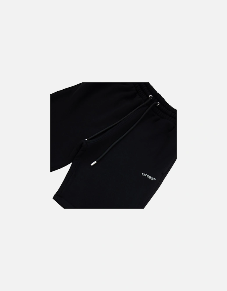 Off White Vibe Arrow Skate Sweatshorts Black/aqua