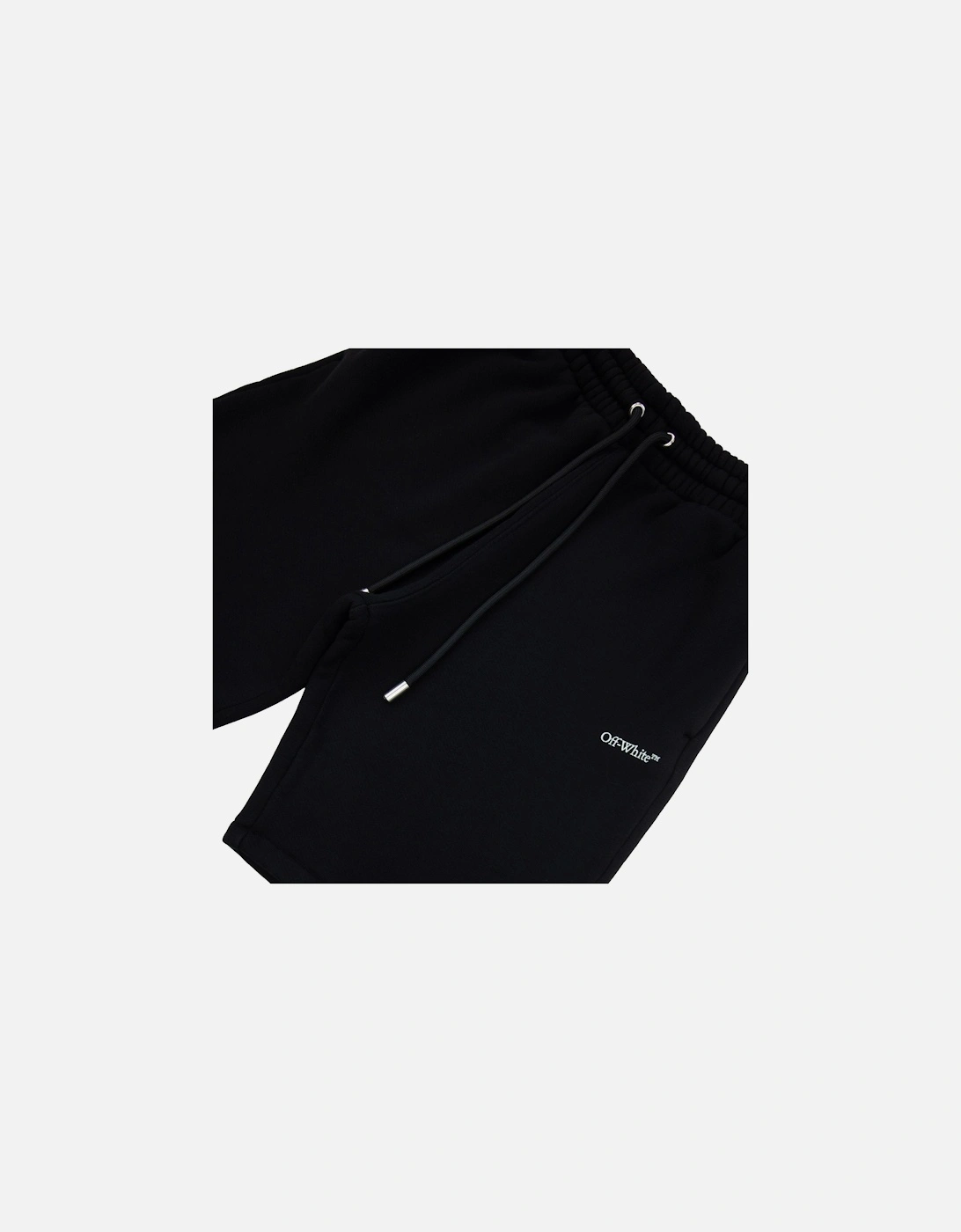 Off White Vibe Arrow Skate Sweatshorts Black/aqua