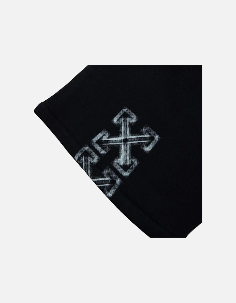 Off White Vibe Arrow Skate Sweatshorts Black/aqua