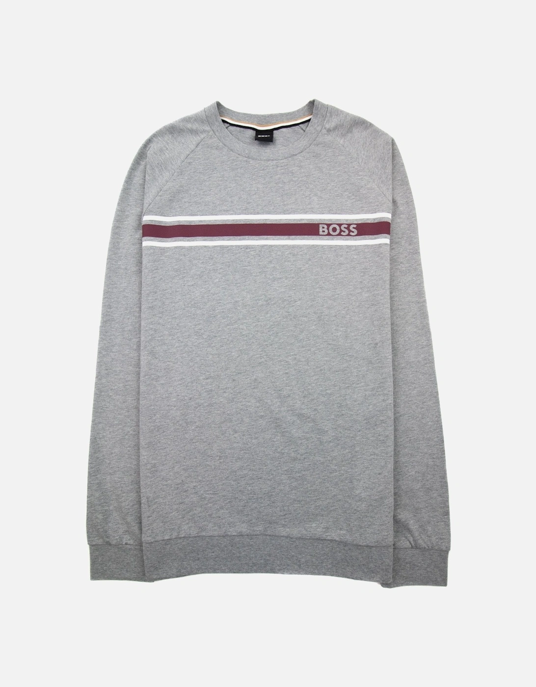 Authentic Logo Crewneck Sweatshirt Grey 033, 4 of 3