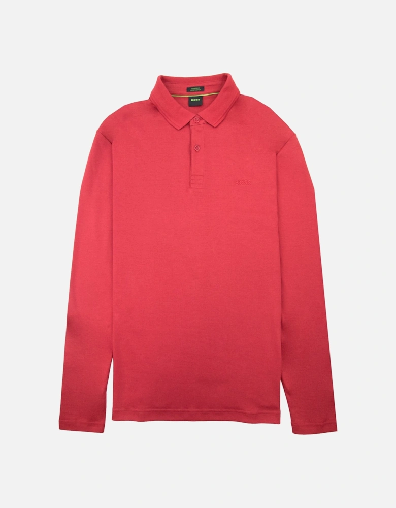 Pirol Regular Fit L/s Polo Red 616