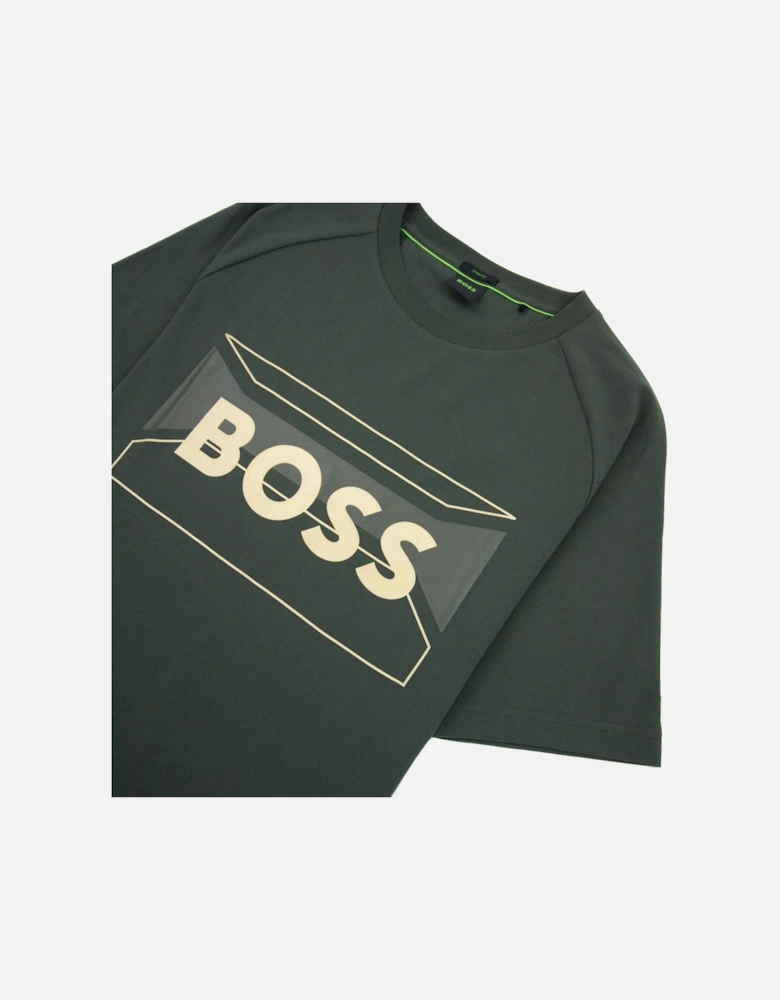 Tee 2 Artwork Logo T Shirt Green 379