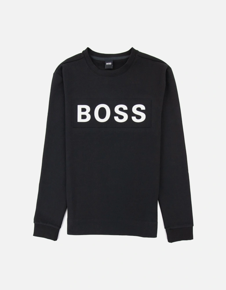 Salbo 1 Printed Logo Sweatshirt Black 001