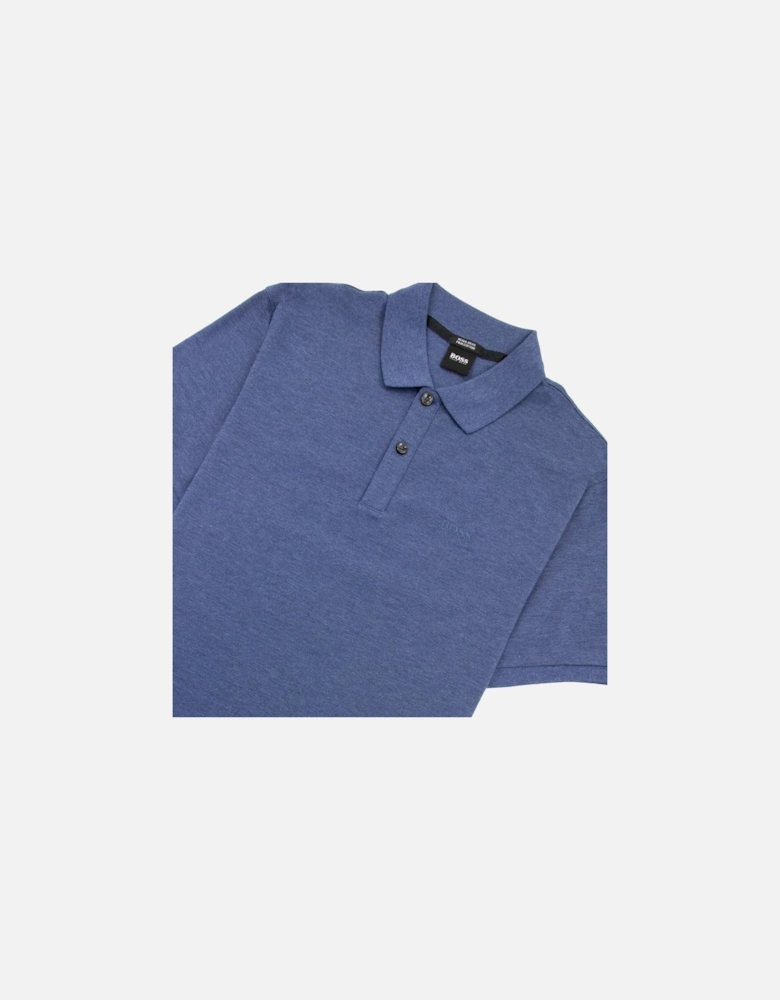 Pallas Polo S/s Marl Blue