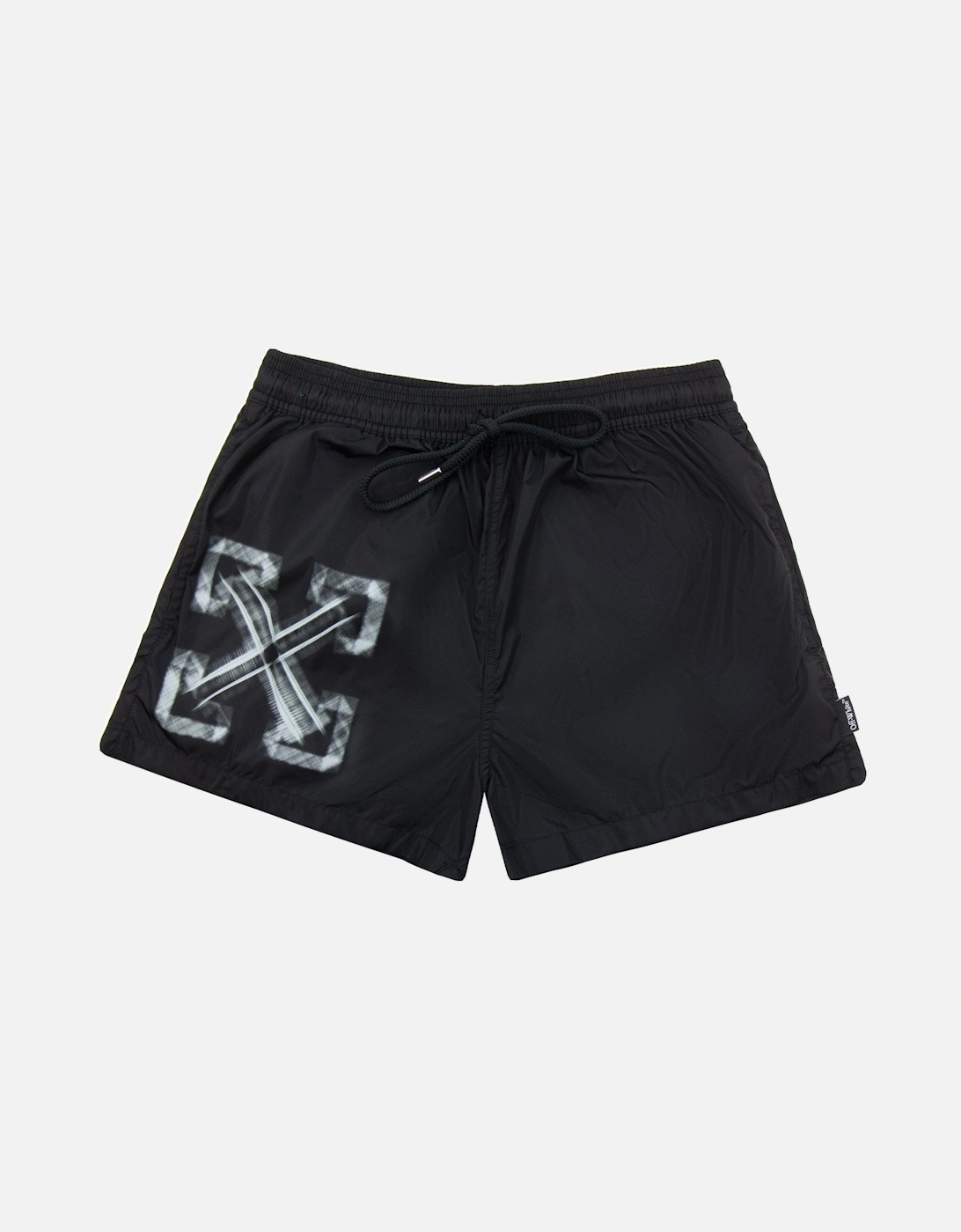 Off White Vibe Arrow Swimshorts Black/aqua, 6 of 5