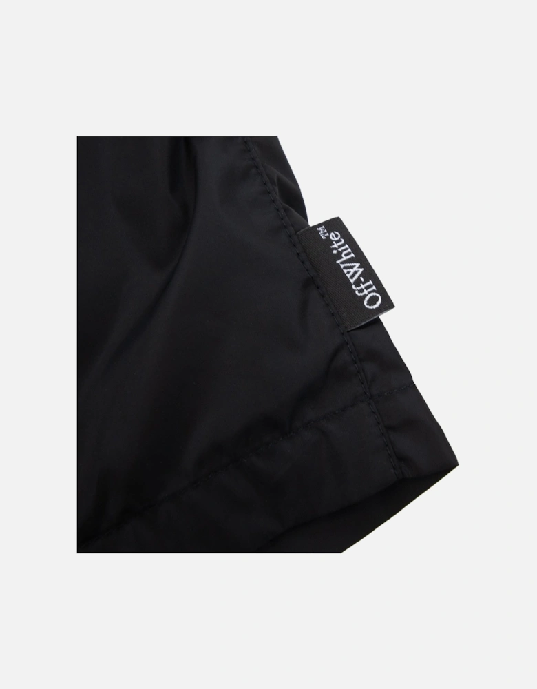 Off White Vibe Arrow Swimshorts Black/aqua