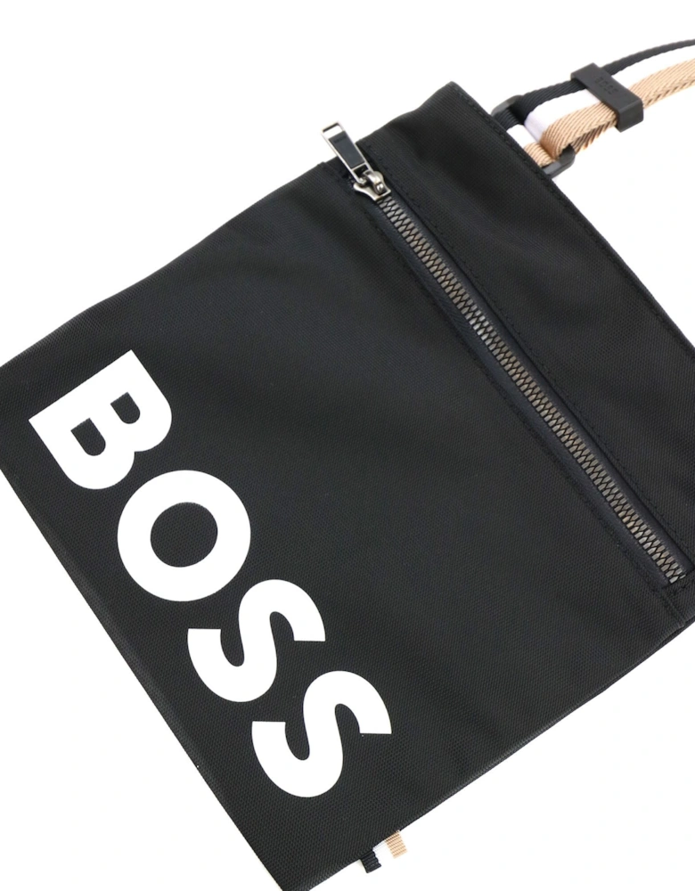 Catch Printed Logo Envelope Bag Black/white
