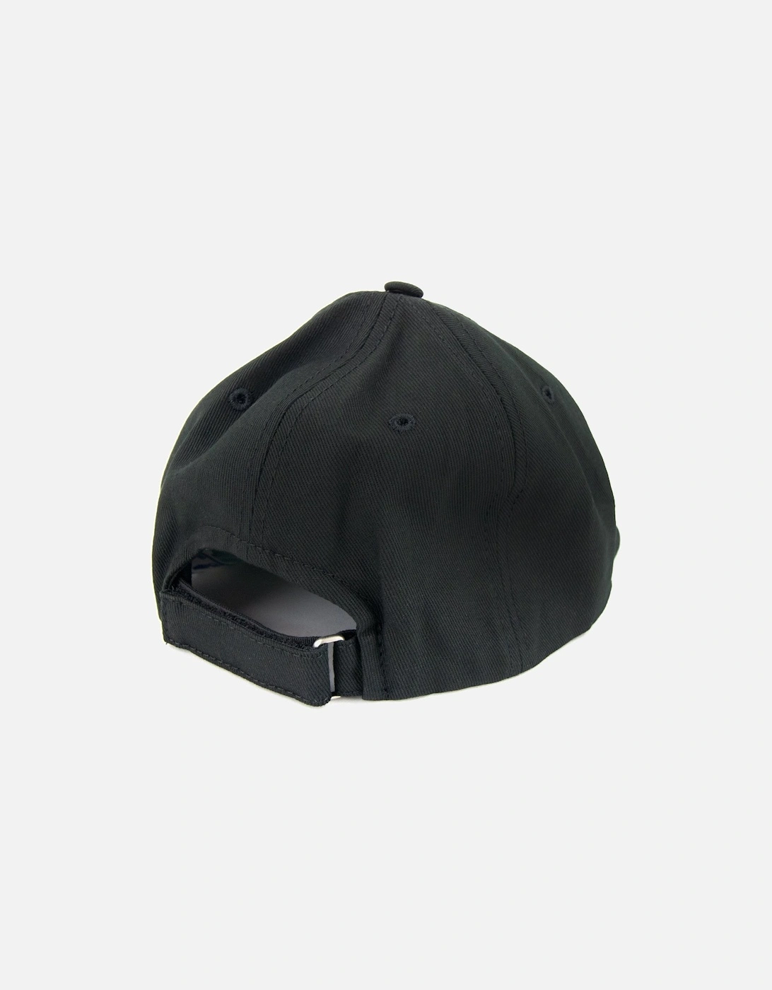 Off White Logo Embroidered Baseball Cap Black/white