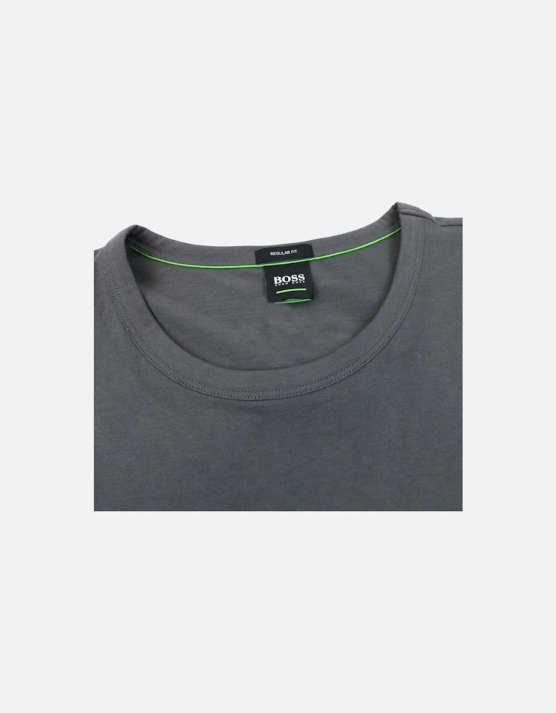 Tee Chest Logo Tshirt Dark Grey