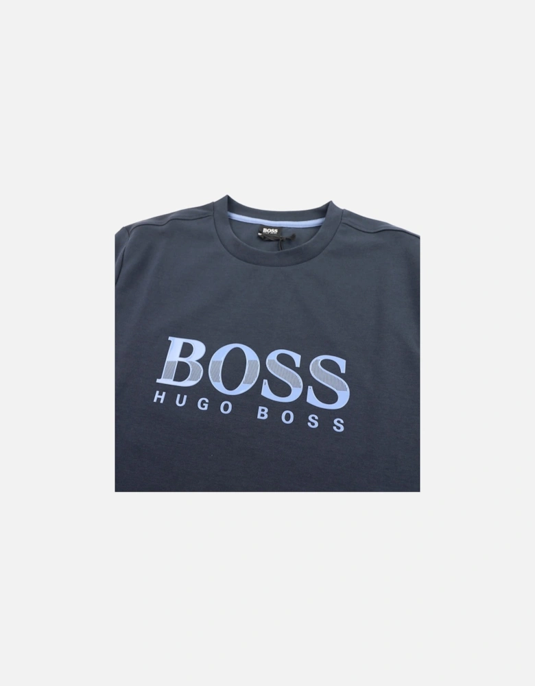 Regular Fit Loungewear Sweatshirt Blue