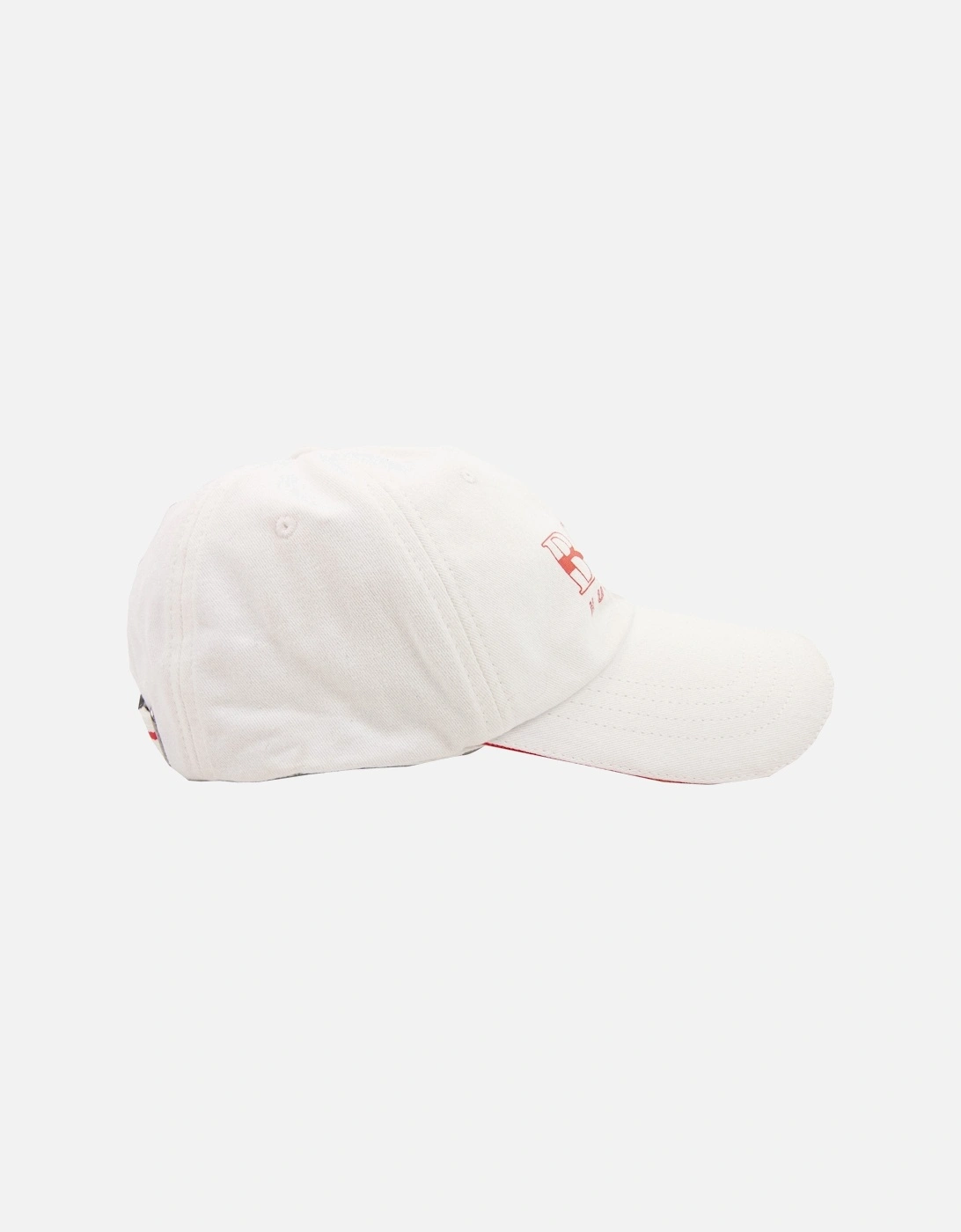 Kids Logo Baseball Cap White
